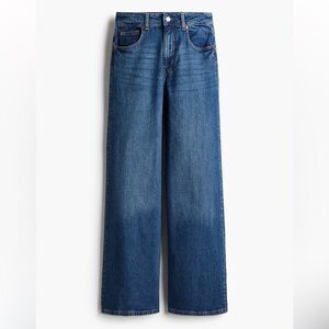 NWOT H&M High Rise Wide Leg Jeans